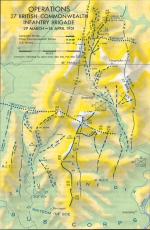 Operations, 27 British Commonwealth Infantry Brigade